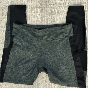 Lanston Sport Dark Green Leggings